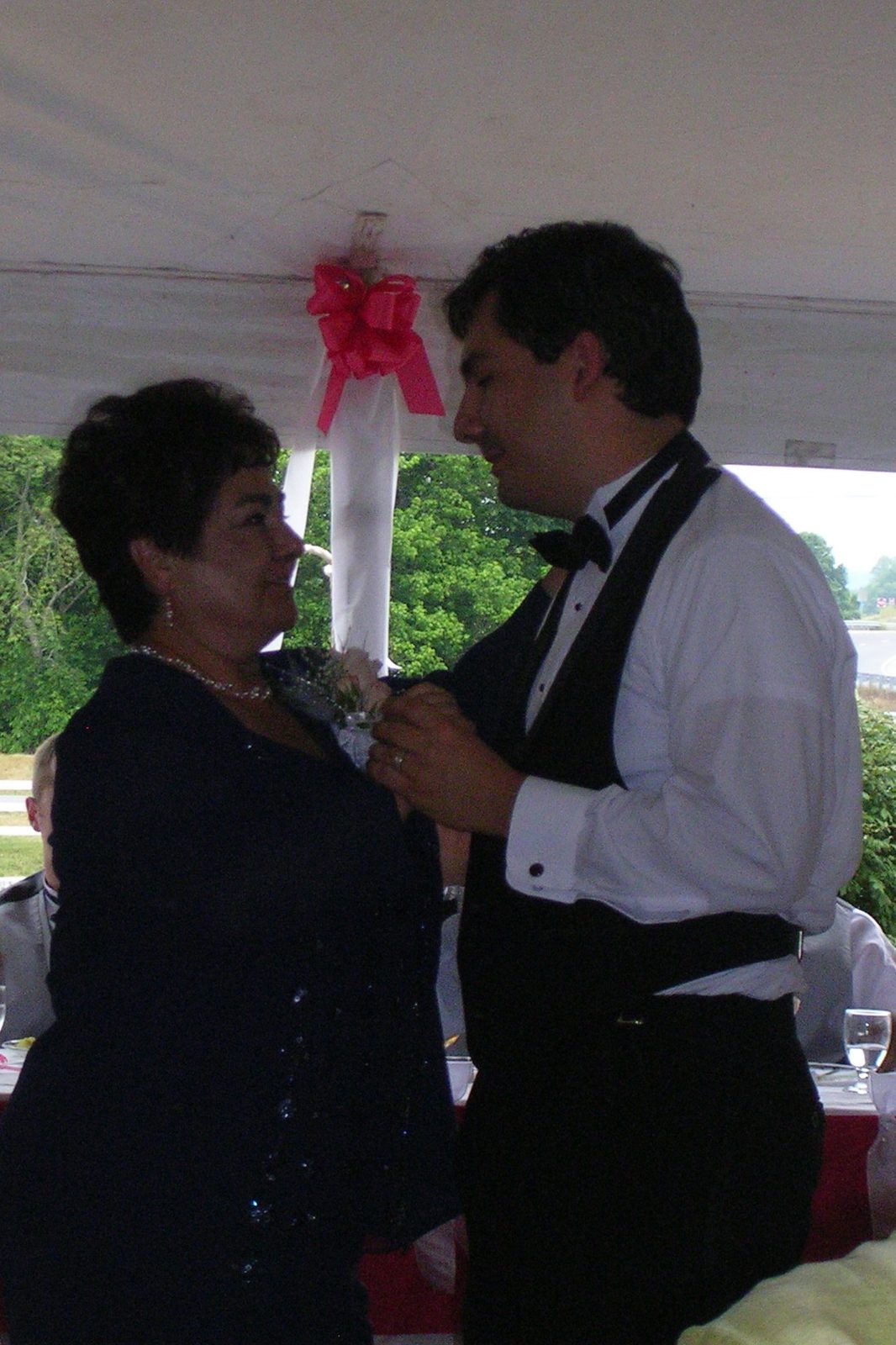 Mother-son dance.